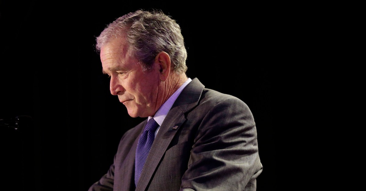 Recalling George W. Bush’s first reaction to the 9/11 terror attack