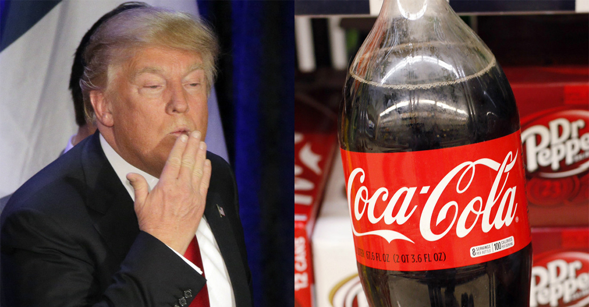 「cola trump」的圖片搜尋結果