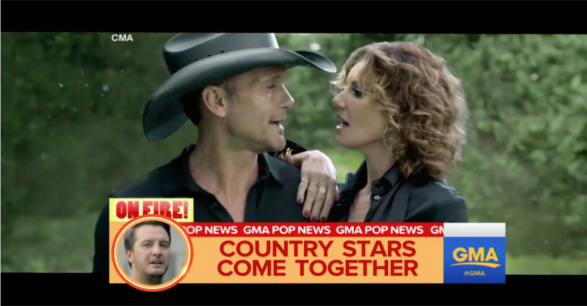 Here’s your first look at the “biggest music video in country music history”