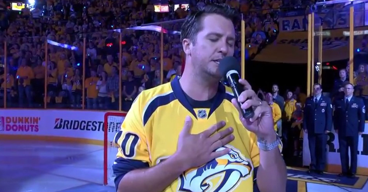 Luke Bryan surprises fans with the national anthem at this major event - Rare.us